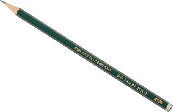 Image du produit Faber-Castell Crayon CASTELL 9000 (3H, 1 x)