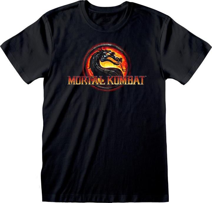 Immagine prodotto Mortal Kombat Maglietta Logo Adulto Unisex (S)