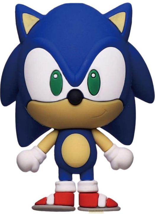 Actual product image Monogram Int. Sonic - The Hedgehog Relief-Magnet Sonic Standing (1 x)