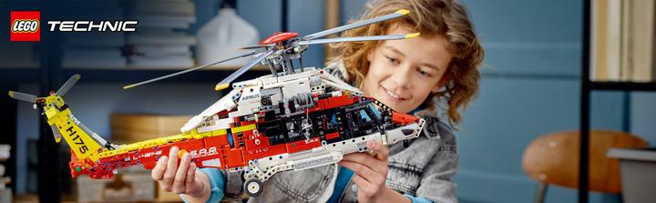 Productafbeelding LEGO Airbus H175 Reddingshelikopter (42145, LEGO Technic)