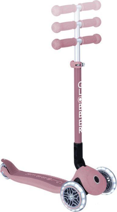 Actual product image Globber PRIMO FOLDABLE LIGHTS ECO berry, with illuminated castors