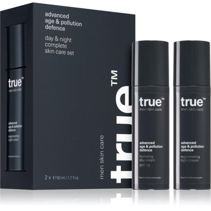 Immagine prodotto True Men Skin Care Set completo per la cura della pelle giorno e notte (Set per la cura del viso)
