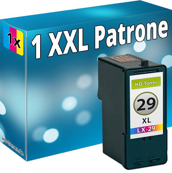 Actual product image Druckfuxx TINTE PATONEN für LEXMARK 29 29a 35-XL X5490 X5495 Z1300 Z1310 Z1320 Z