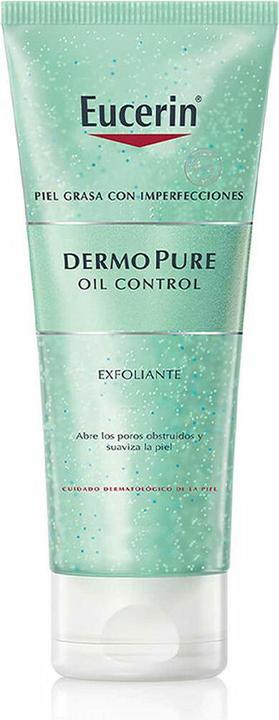 Actual product image Eucerin Dermopure Oil Control Exfoliator 100ml (Exfoliation, 100 ml)