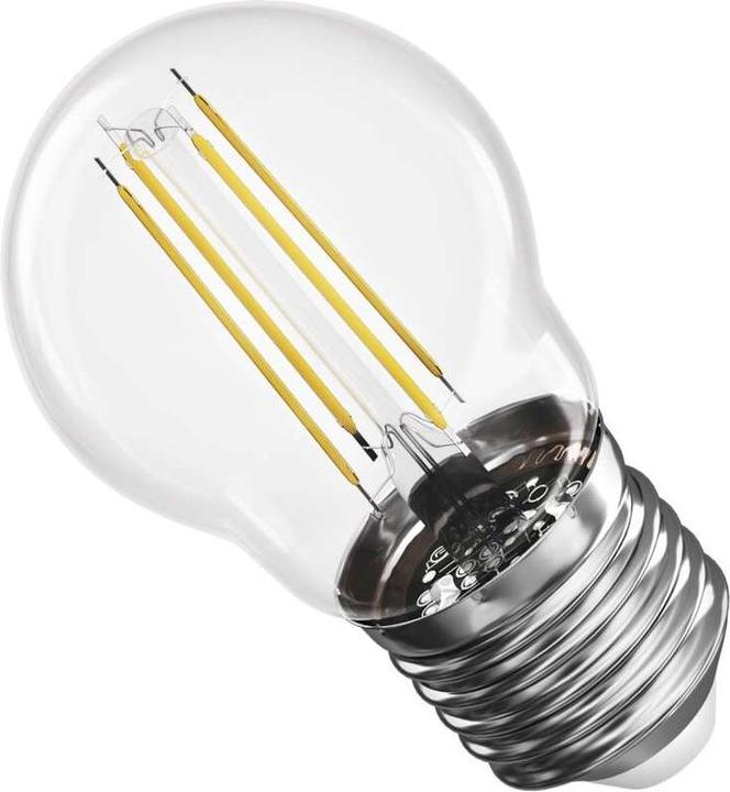 Immagine prodotto Emos Lampada LED Filament Mini Globe / E27 / 3,4 W (40 W) / 470 lm / Bianco neutro (E27, 3.40 W, 470 lm, 1 x, D)