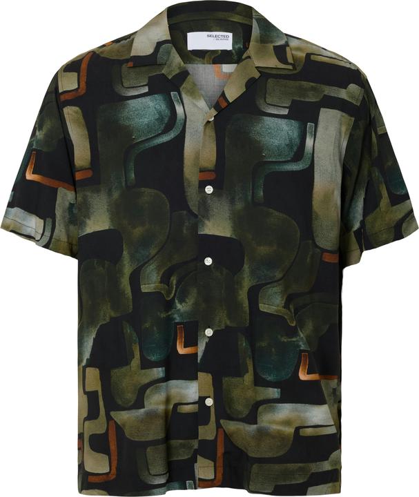 Image du produit Selected Homme Gemustertes Kurzarmhemd (S)