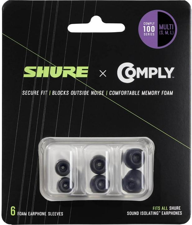 Actual product image Shure Earmoulds EACYF1-6KIT 6 pieces