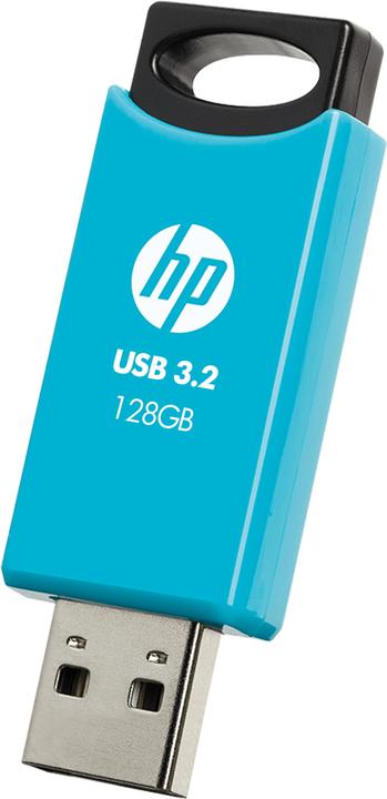 Actual product image HP 128GB 712w Blue USB 3.2 Flash Drive (128 GB, USB-A)