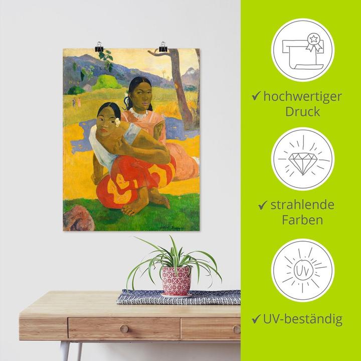 Produktbild Artland Nafea Faaipoipo Wann wirst du heiraten? R1AY (90 x 120 cm)