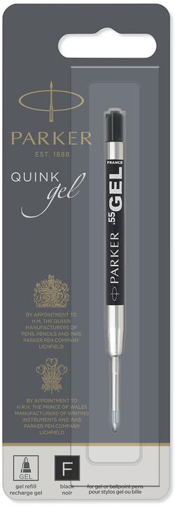 Actual product image Parker Gel refill 1 pcs F (Gel mine, Black, 0.50 mm)