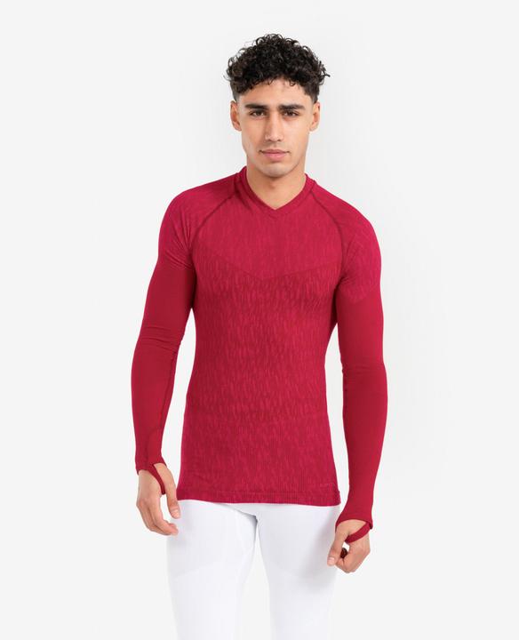 Produktbild Kipsta Damen/Herren Fussball Funktionsshirt langarm - Keepdry rosa (XL)