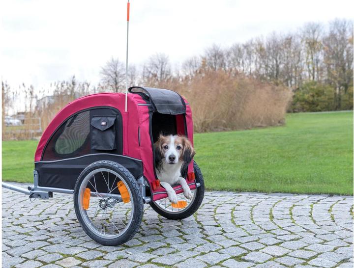 Produktbild Trixie Fahrrad-Anhänger M (Hund, Reflektoren)