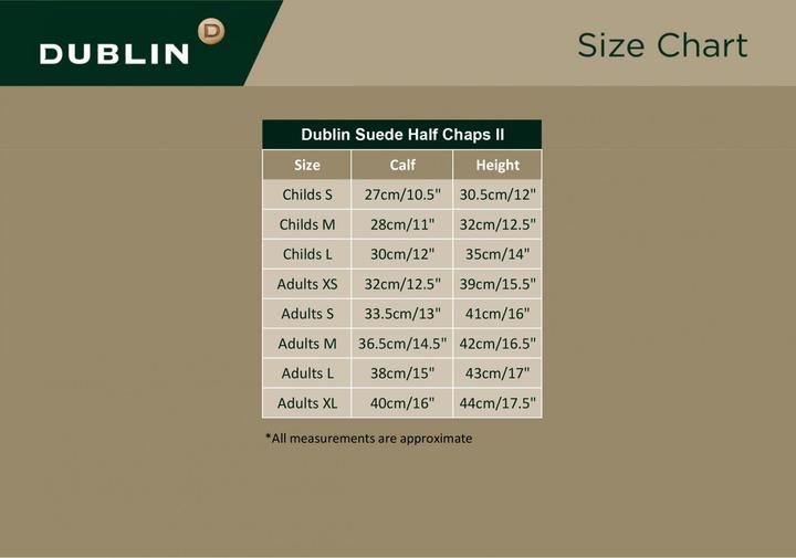 Produktbild Dublin Halblange WildlederChaps II (M)