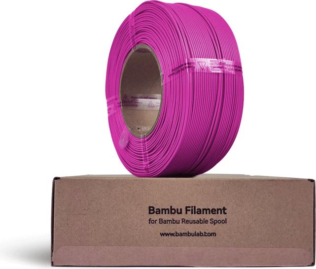 Immagine prodotto Bambu Lab Ricarica PLA Basic - Magenta - 1,75 mm (PLA, 1.75 mm, 1000 g, Viola)