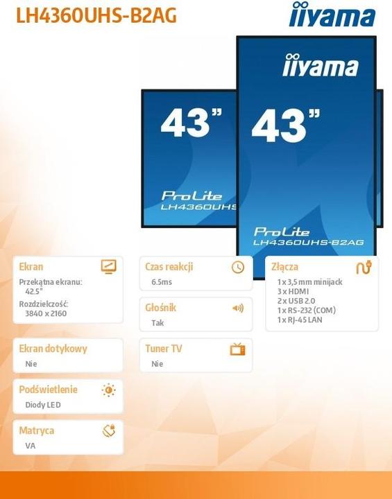 Produktbild iiyama 27" Fast VA Gaming, G-Master (3840 x 2160 Pixel, 42.50")