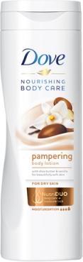 Actual product image Dove nourishing Body Care Pampering butter tree oil body lotion 400ml (Body lotion, 400 ml)