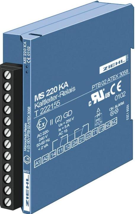 Image du produit Ziehl Déclencheur à thermistance MS 220 KA T222445.CO 200