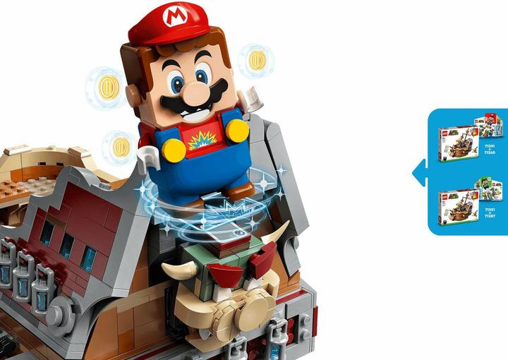 Produktbild LEGO Bowsers Luftschiff - Erweiterungsset (71391, LEGO Super Mario)