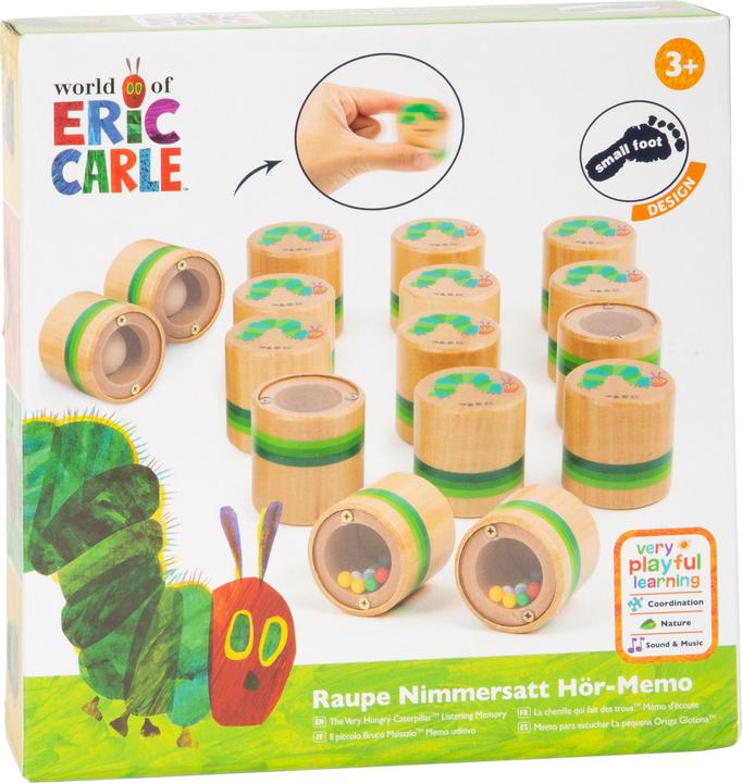 Actual product image small foot Caterpillar Insatiable Hearing Memo (German)