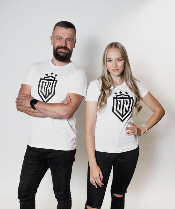 Actual product image Dinamo Men's T-SHIRT "" WITH BLACK PRINTING XXL (XXL)