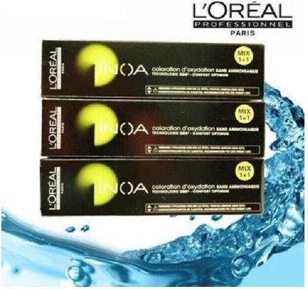 Actual product image L'Oréal Professionnel Inoa (7.64 Middle blonde red copper)