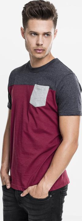 Immagine prodotto Urban Classics Tee tascabile a 3 toni (S)