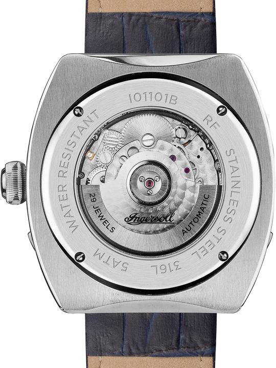 Actual product image Ingersoll 1892 Ingersoll I01101B The Michigan Automatic 45mm 5ATM (Analogue wristwatch, 42 mm)