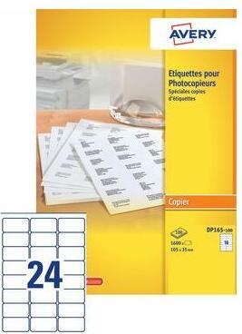 Produktbild Avery Dauerhaft klebende Adress-/Versandetiketten aus Papier