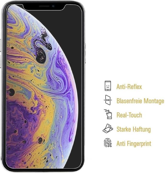 Produktbild Protectorking 6x Premium Displayschutzfolie Matt Entspiegelt (1 Stück, Apple iPhone XS Max)