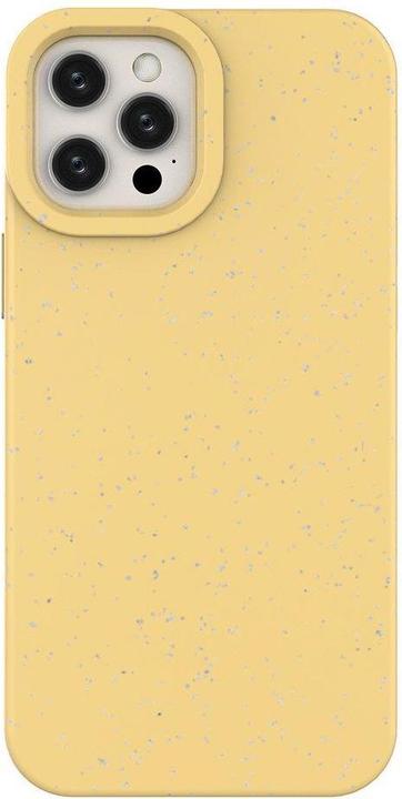 Image du produit Hurtel Eco Case Coque pour iPhone 12 Pro Coque en silicone pour téléphone Jaune (Apple iPhone 12 Pro)