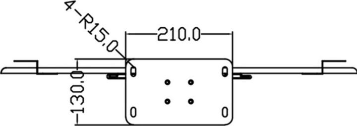 Immagine prodotto Multibrackets M Espositore M 180 Singolo (Supporto AV)