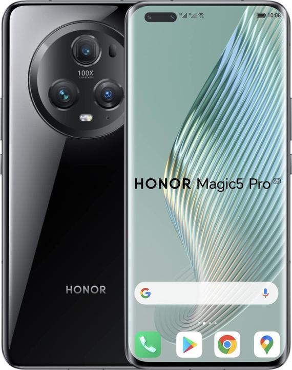 Honor Magic5 Pro (512 GB, Nero, 6.81", SIM + eSIM, 50 Mpx, 5G)
