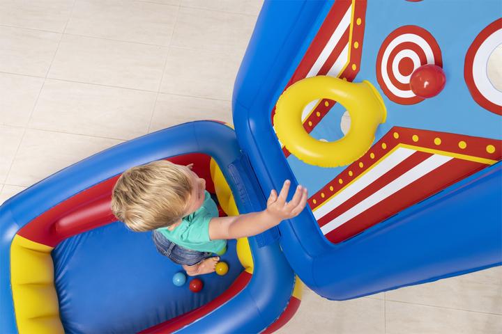 Actual product image Bolz Flip 'n Toss Multi-Use Ball Pit with 25 Play Balls