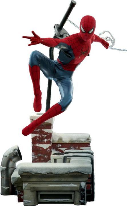 Immagine prodotto Hot Toys Spider-Man: No Way Home statuetta Movie Masterpiece 1/6 Spider-Man (nuova tuta rossa e blu) (Deluxe
