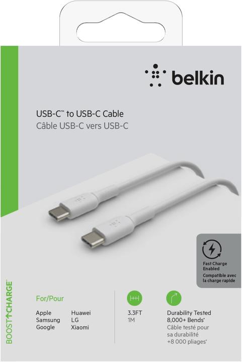 Produktbild Belkin USB-Ladekabel Boost Charge USB-C - USB-C 1 m (1 m)