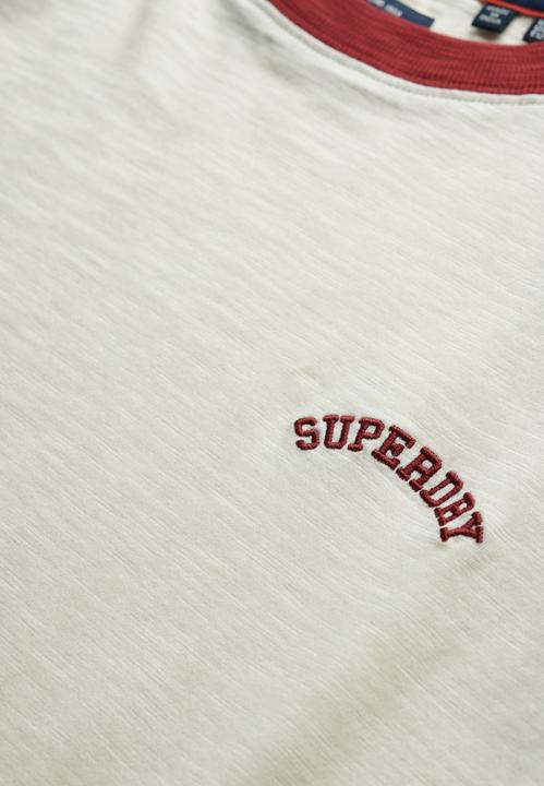 Image du produit Superdry T-shirt en coton bio à manches raglan et à logo Essential (12)