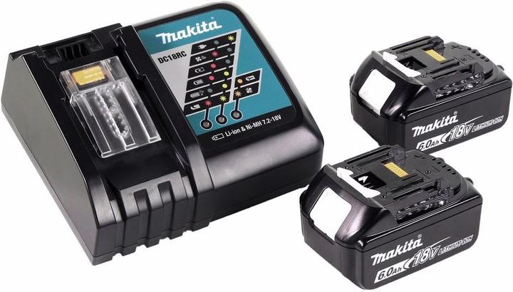 Produktbild Makita DTW 285 RG Akku Schlagschrauber 18 V 280 Nm 1/2" Brushless + 2x Akku 6,0 Ah + Ladegerät (Akkubetrieb)
