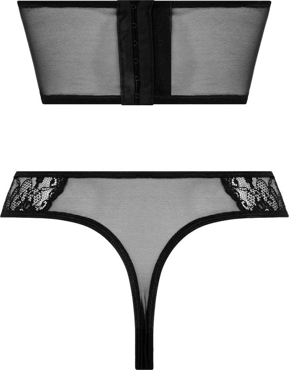 Actual product image Christine Le Duc Half Corset & Tiara Thong (S)