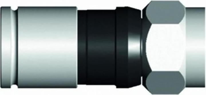 Actual product image Triax F-Compression Connector (75 dB, Antenna cable)