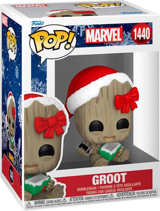 Produktbild Funko Marvel POP! Vinyl Figur Holiday Groot 9 cm