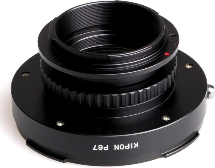 Actual product image Kipon Adapter for Pentax 67 to Canon EF