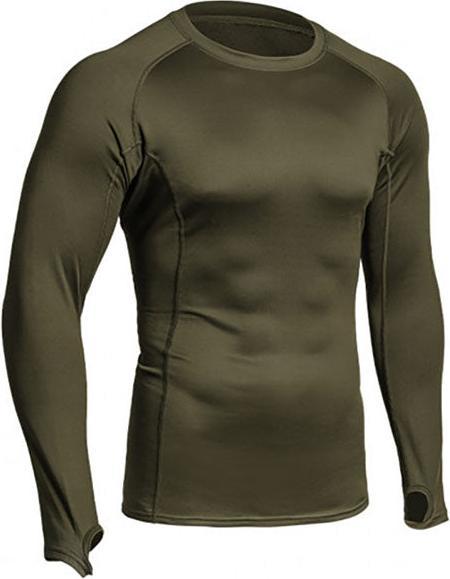 Actual product image A10 Equipment A10 Langarm Shirt THERMO PERFORMER 0°C/-10°C, olive (XL)