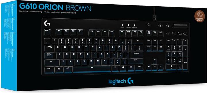 Actual product image Logitech G G610 Orion Brown (CH, Cable)