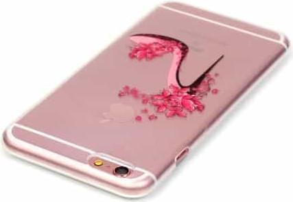 Image du produit Ueli Express iPhone 6s / 6 Super Slim Caoutchouc Coque TPU Talons Hauts Fleurs (Apple iPhone 6s, Apple iPhone 6)