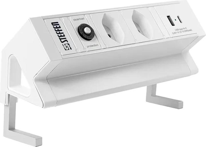 Steffen Alu Desk (4 x, USB-C, USB-A, 1.50 m)