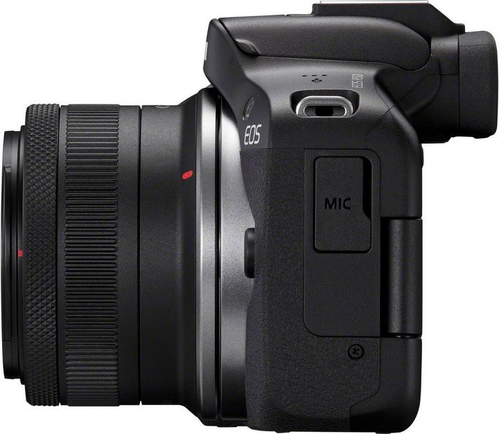 Actual product image Canon EOS R50 Travel Kit (18 - 45 mm, 24.20 Mpx, APS-C / DX)