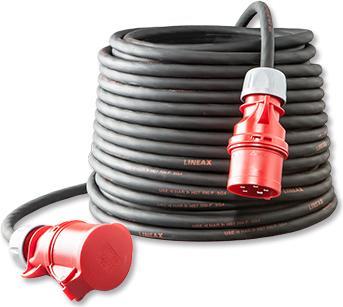 Immagine prodotto Keraf 104766 Verlängerungskabel 5-polig 25 mtr. 5 x 2,5 mm2 32A (25 m)