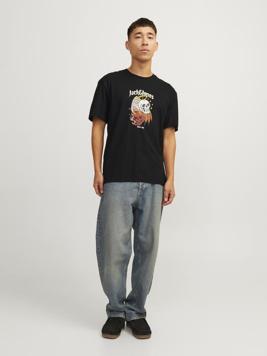 Image du produit Jack & Jones Jorseven Skull Tee Ss Crew Neck Sn (XS)
