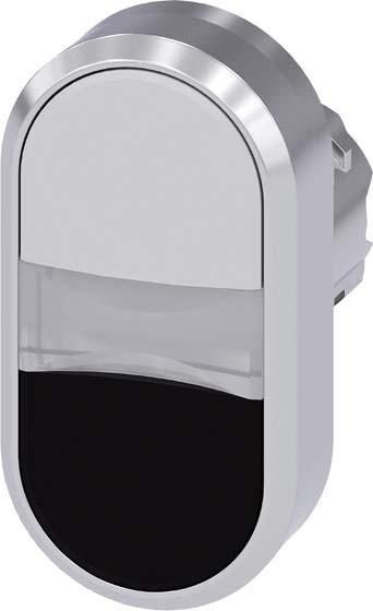 Produktbild Siemens Doppeldrucktaster 3SU1051-3AB61-0AA0 1 St.