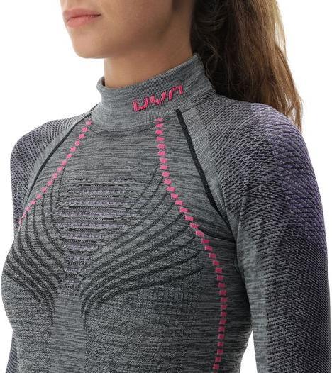 Actual product image UYN Thermal shirt with stand-up collar Ambityon Melange (L, XL)